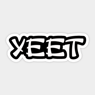 Yeet Asian Style Sticker